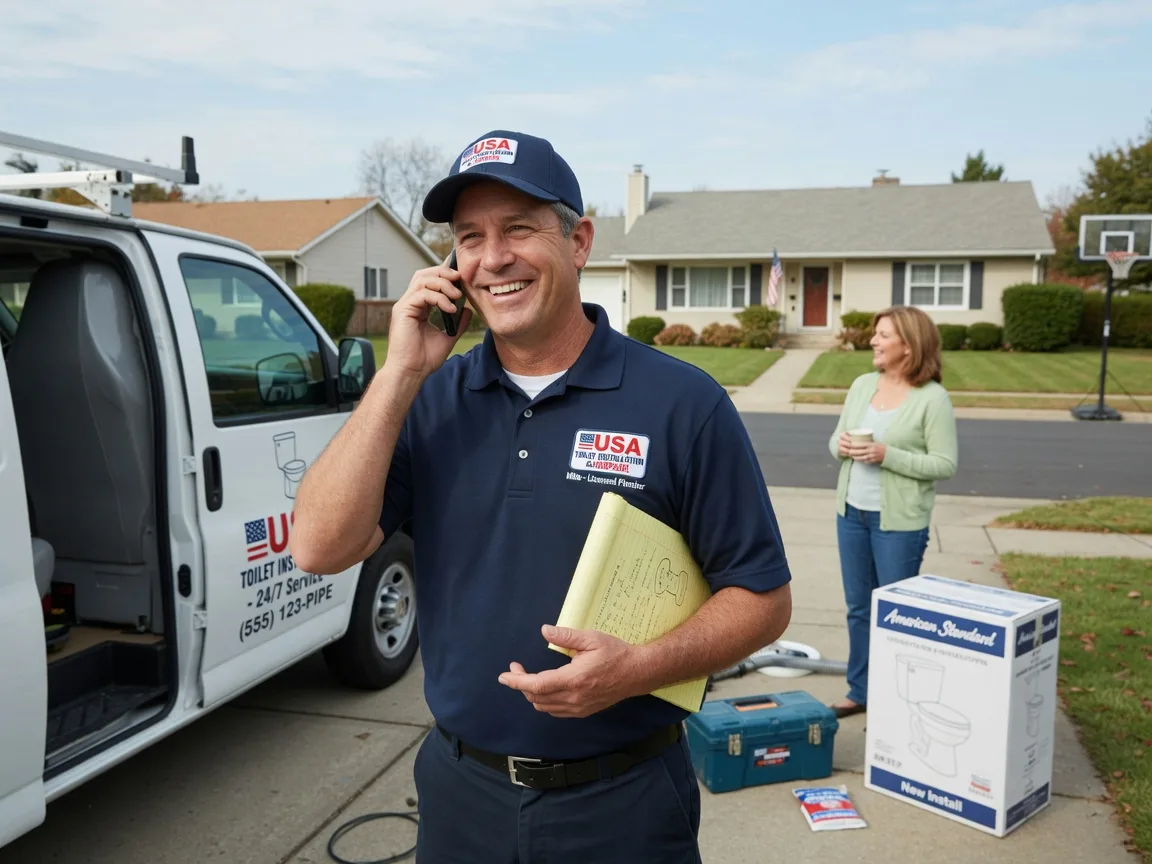 Toilet Installation Sweetser, IN FAQs